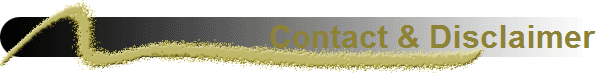 Contact & Disclaimer