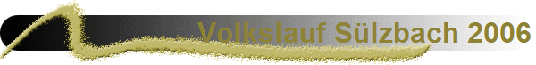 Volkslauf S�lzbach 2006